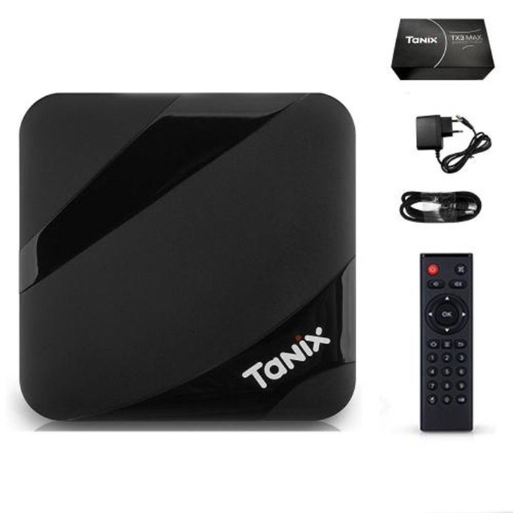 Android Tivi Box Tanix TX3 Max - Ram 2GB, Rom ATV, Android 7.1 - Hàng Chính Hãng