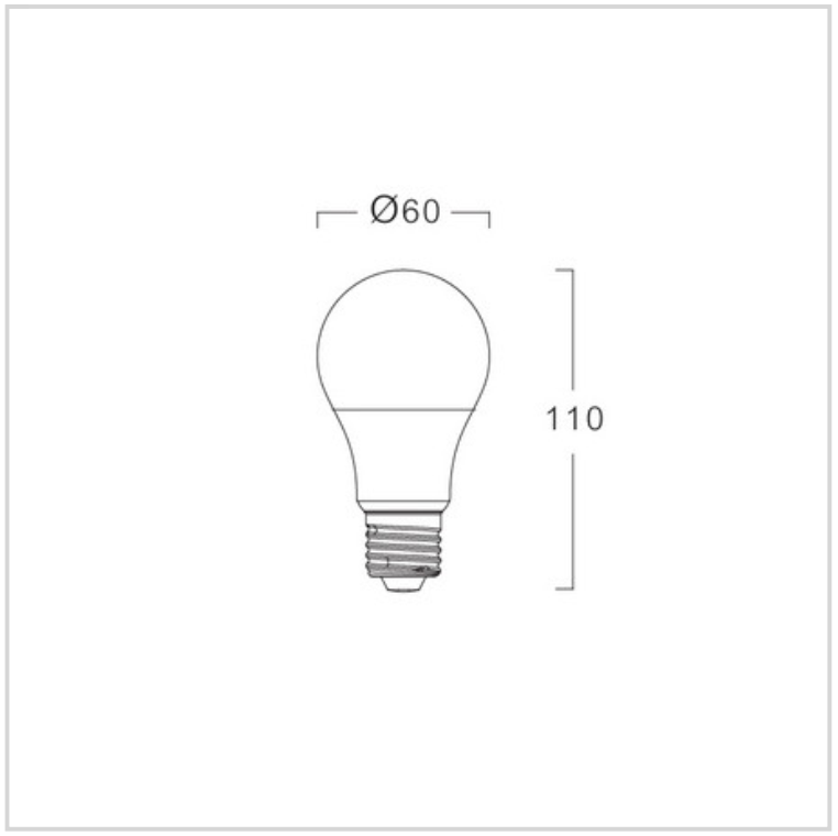 BÓNG ĐÈN LUMAX#ECOBULB-860LM/865/9W/E27/Light Sensor