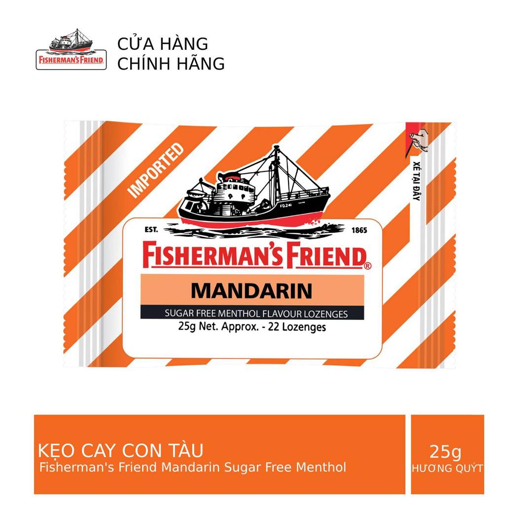 Kẹo Con Tàu Cay Fisherman's Friends Hương Quýt 25g - 100964874