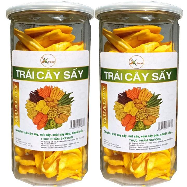 MÍT SẤY GIÒN NGUYÊN CÁNH HÀNG CHUẨN XUẤT KHẨU HIỆU SK FOOD MỖI HŨ 200G