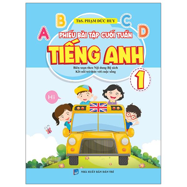 Hình ảnh Phiếu Bài Tập Cuối Tuần Tiếng Anh 1