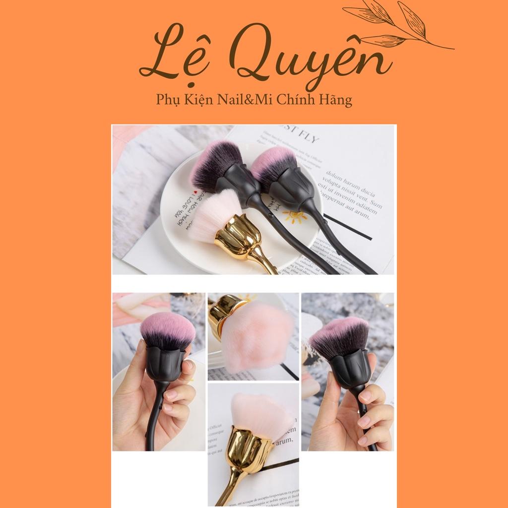 Chổi Phủi Bụi Móng Tay Hoa Hồng_Chổi Phủi Bụi Nail