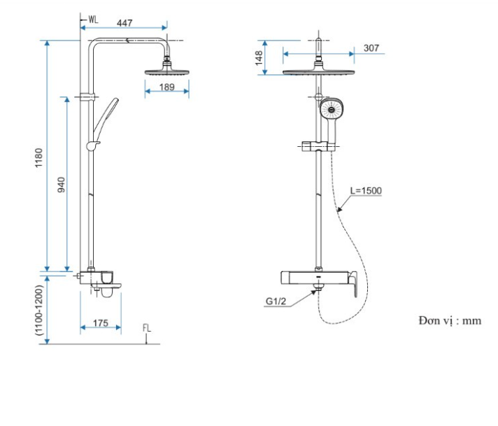 Sen cây INAX BFV-635S chính hãng và sang trọng Dòng S400Line