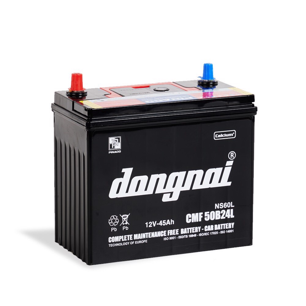 Ắc quy khô miễn bảo dưỡng đồng nai CMF 55b24ls