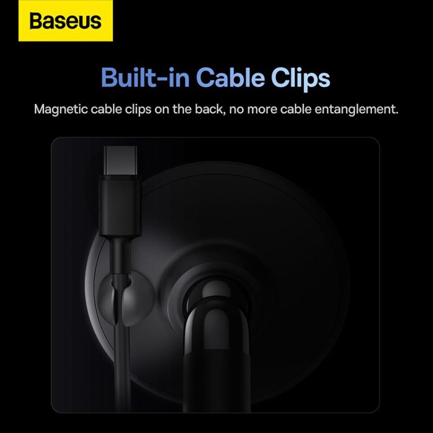 Giá Đỡ Điện Thoại Từ Tính dùng trên ô tô xoay 360 độ Baseus C01 Magnetic Phone Holder- Hàng chính hãng