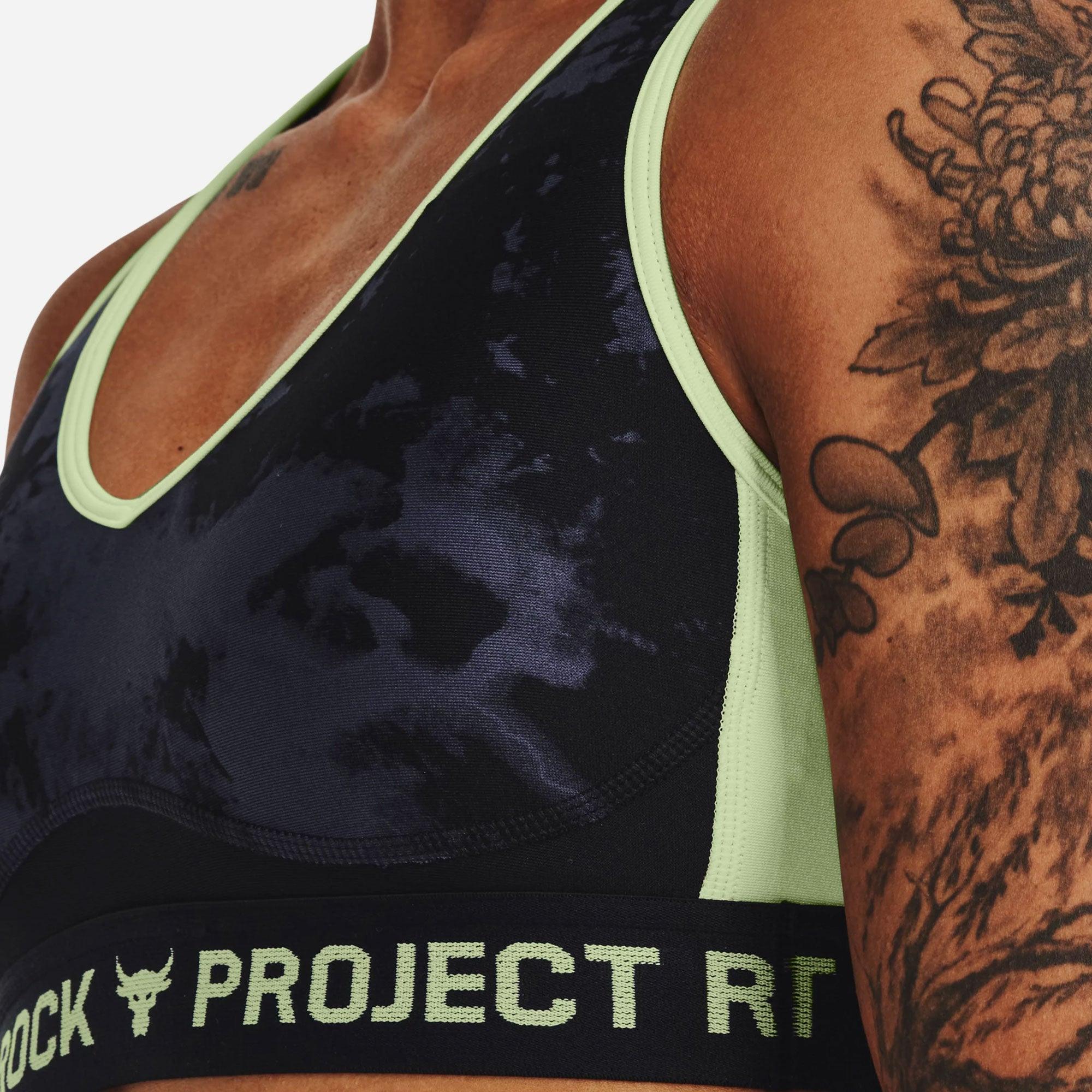 Áo bra thể thao nữ Under Armour Project Rock - 1374640-001