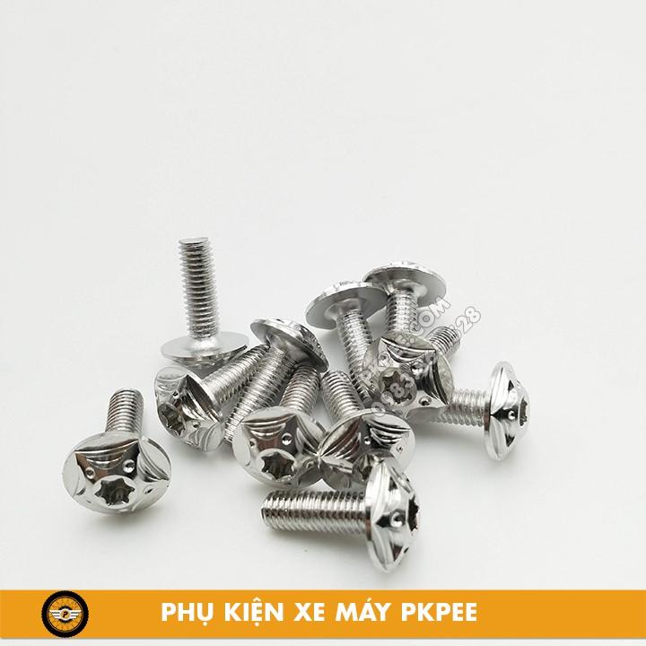 Ốc Inox Salaya CNC 5Ly15 Mẫu Đầu Sao