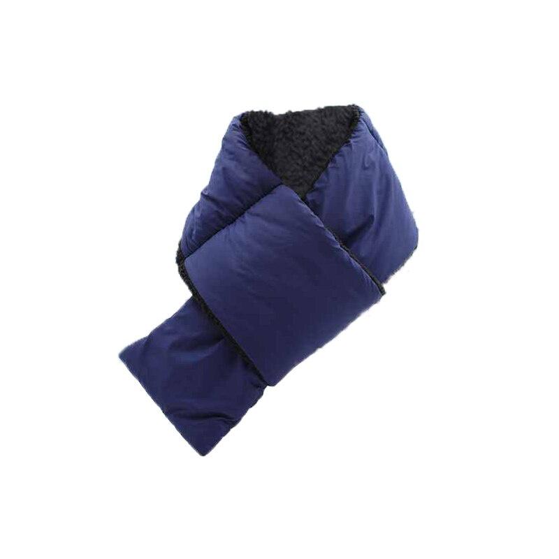 Waterproof Down Cotton Snood Outdoor Winter Thermal Warm Hiking Skiing Scarves Windproof Neck Warmer Camping Cycling Scarf Men