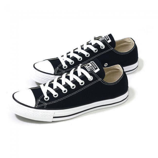 Giày Sneaker Converse Classic đen thấp cổ hàng chính hãng - 121178