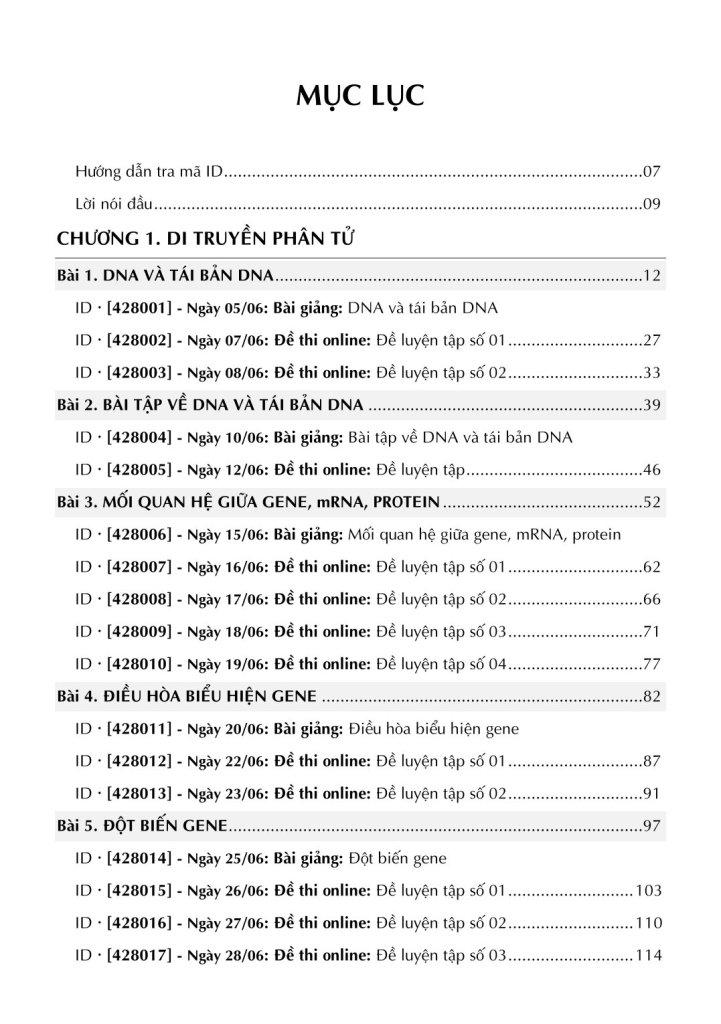 Sách - Tổng Ôn Sinh Học Tập 1 (Tái Bản 2025)