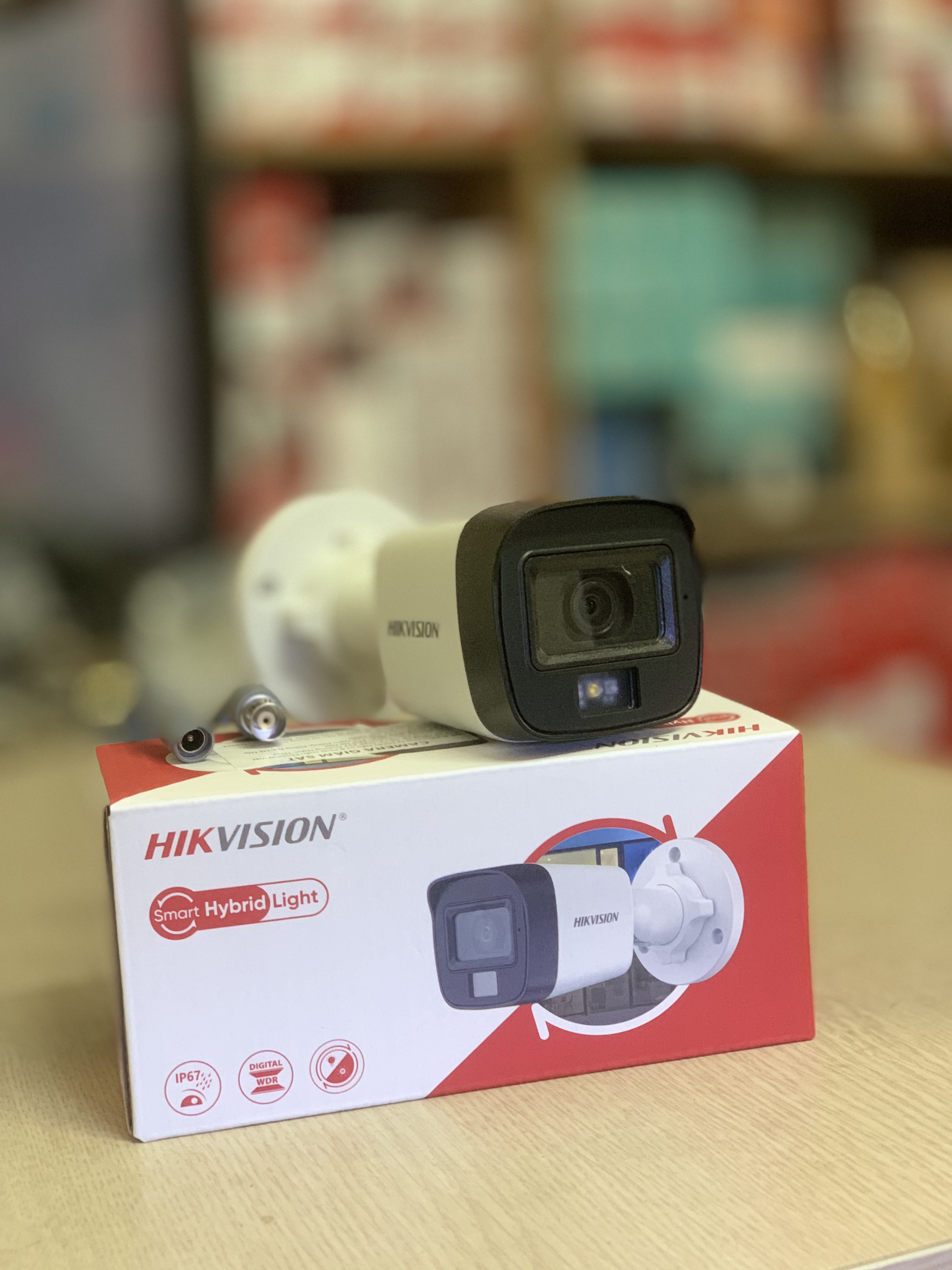 Bộ 1-4 Camera giám sát hikvision 2.0Mb full phụ kiện - HÀNG CHÍNH HÃNG