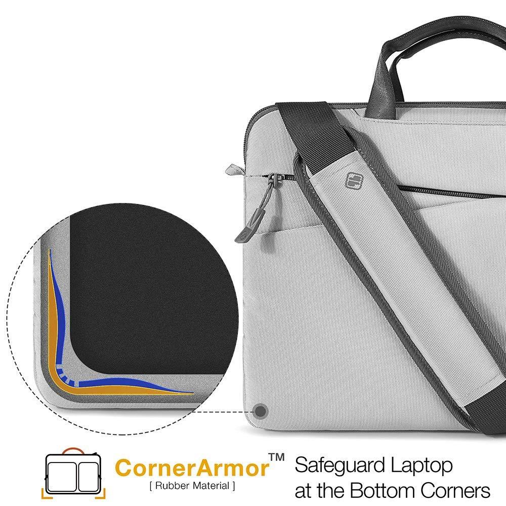 Túi xách/ đeo vai Tomtoc  Messenger Bag cho MACBOOK 13/14/15/16, Laptop 13/14/15/16 - Hàng chính hãƞg - Gray, Gray