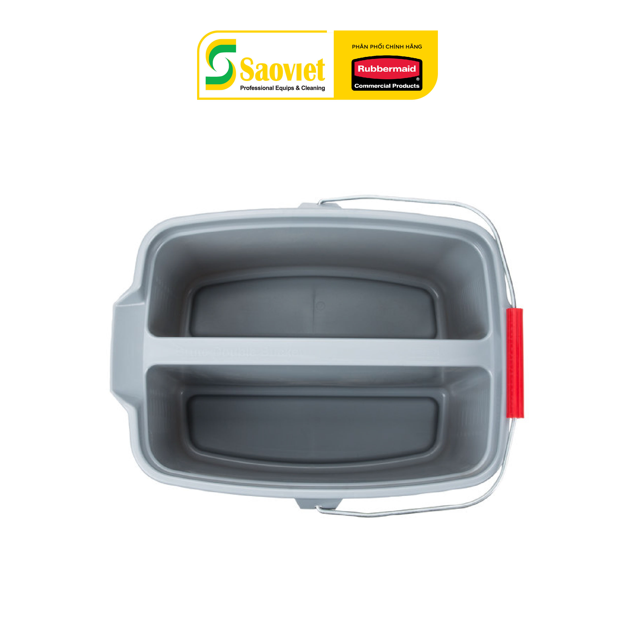 Thùng Nhựa Đựng Đồ 2 Ngăn Rubbermaid - SKU: FG262888GRAY | SAOVIETCO