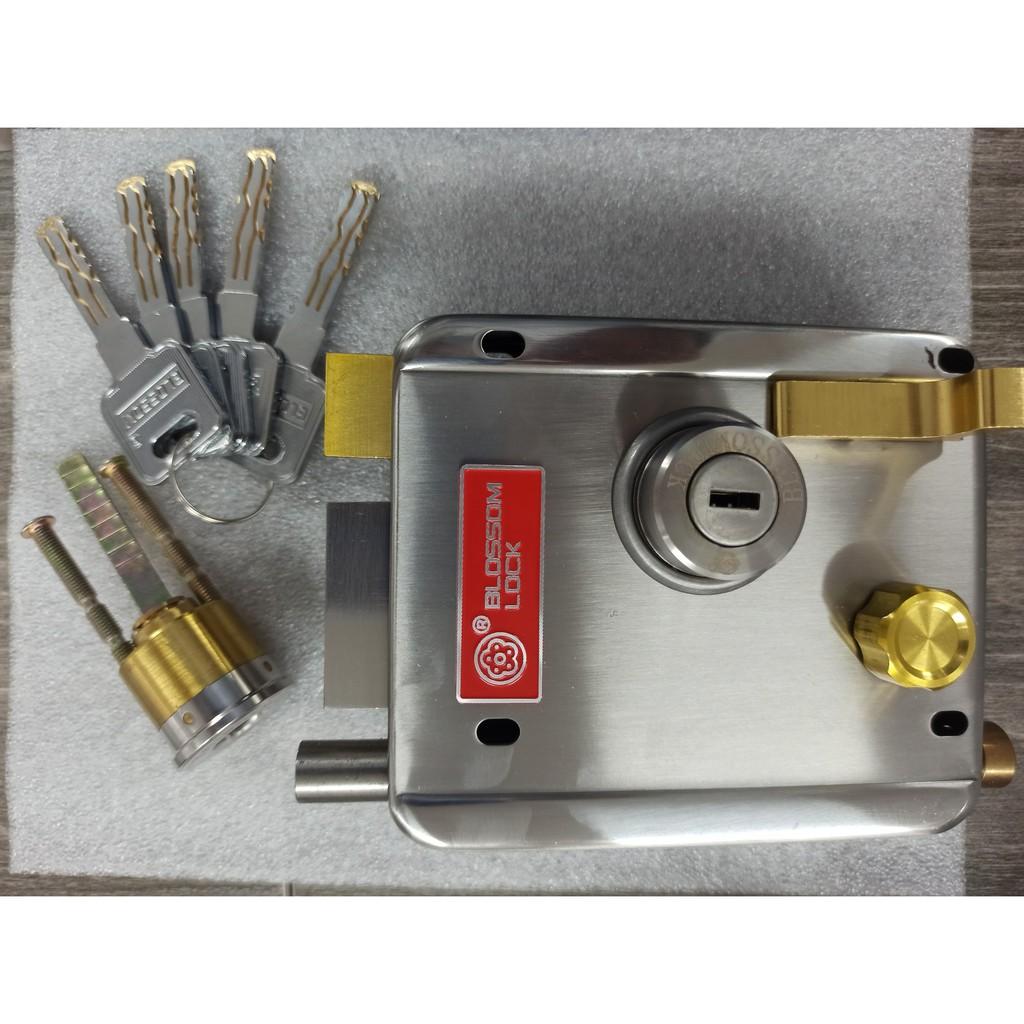 Khóa cửa cổng chất liệu inox 304 chống gỉ, chống trộm