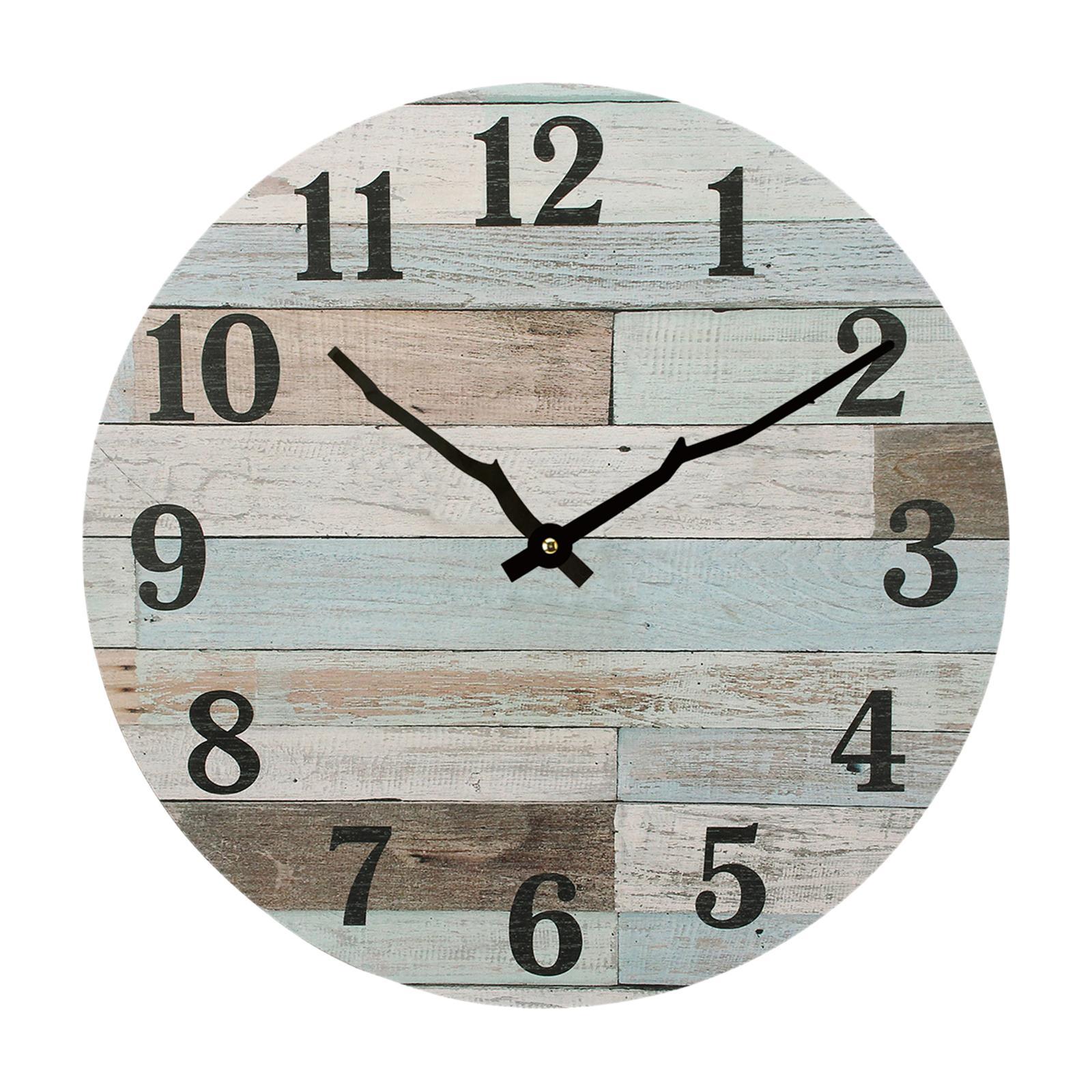 Modern Wall Clock 12 inch Art Round for Living Room Bedroom Decoration