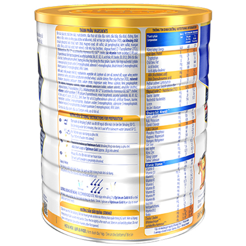 Sữa bột OPTIMUM GOLD Step 4 - Hộp thiếc 1,5kg