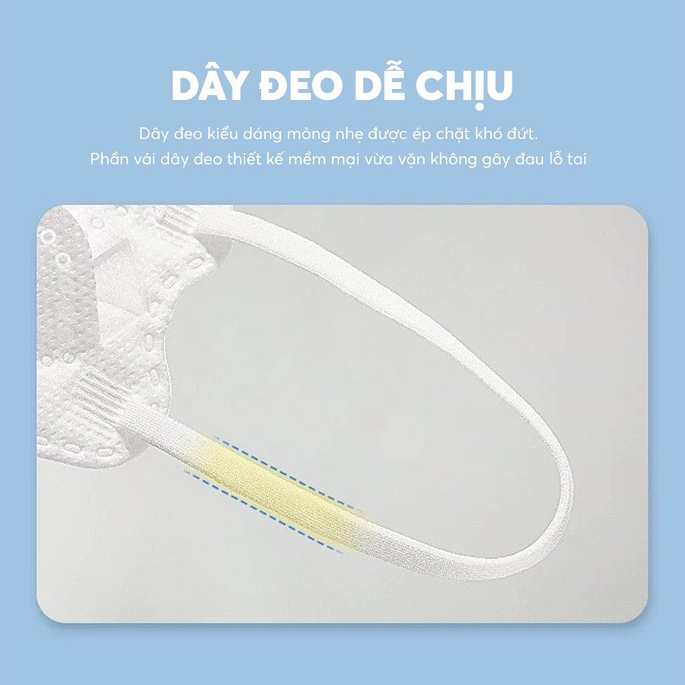 Thùng khẩu trang KF94 màu Đen DC MASK 4D kháng khuẩn lọc bụi mịn cao cấp