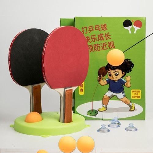 BÓNG BÀN PHẢN XẠ 2 LOẠI VỢT GỖ