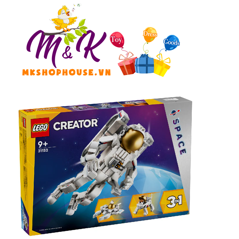 LEGO CREATOR 31152 Đồ chơi lắp ráp Mô hình phi hành gia (647 chi tiết)