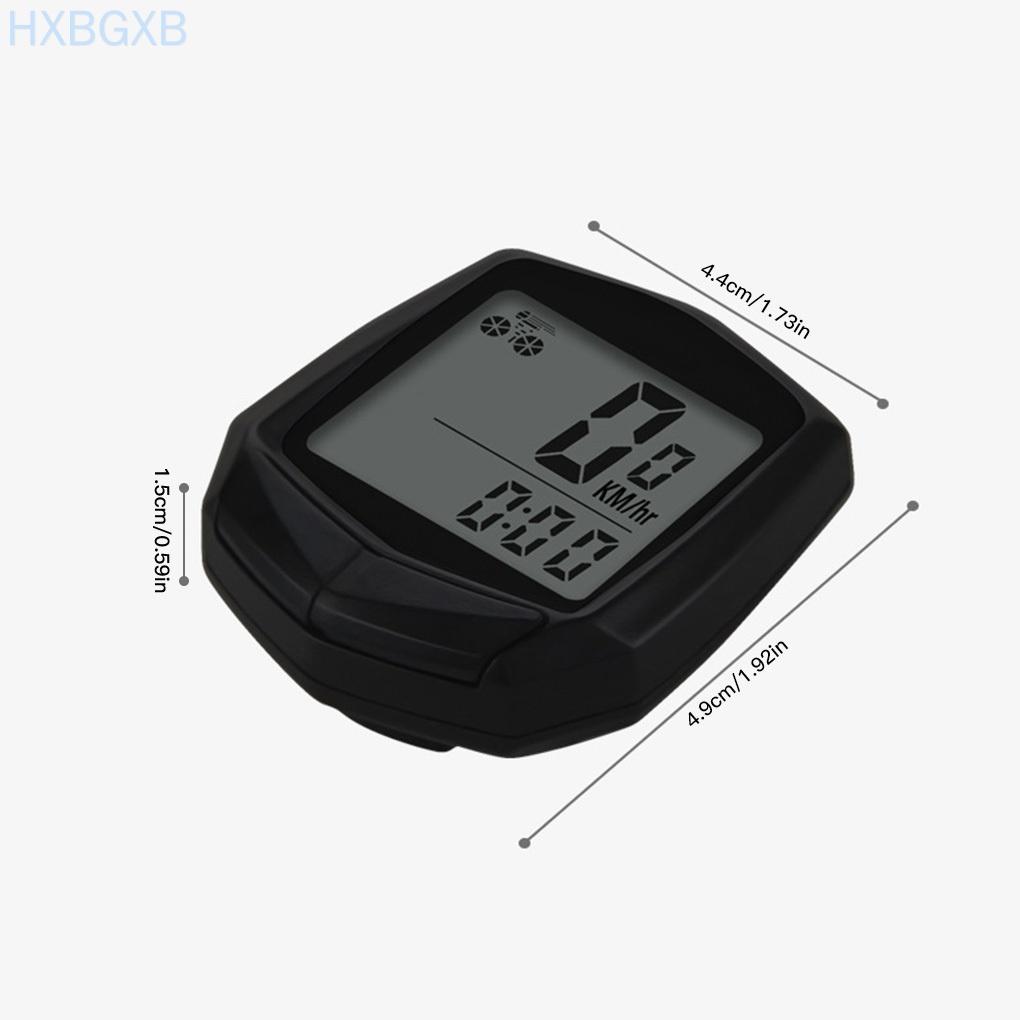 Waterproof Bike Cycling Computer LCD Display Bicycle Wired Odometer Speedometer Bike Accessory