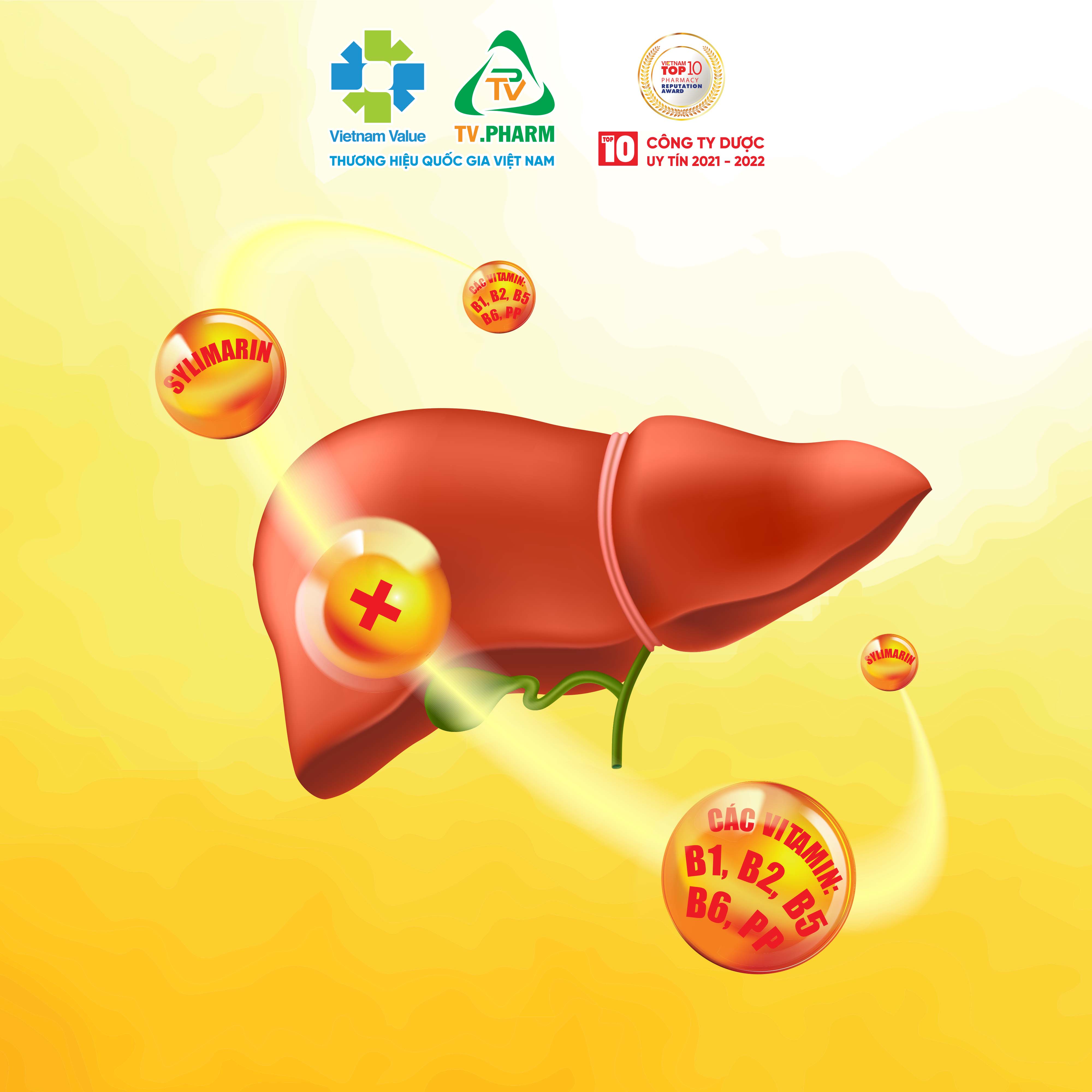 Thực phẩm bảo vệ sức khỏe PHARITON BỔ GAN - Hỗ trợ giải độc gan, tăng cường chức năng gan