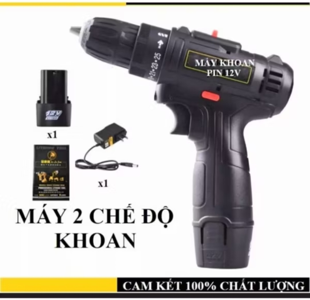 1 CÁI MÁY KHOAN PIN BẮT VÍT ĐA CHỨC NĂNG THUẬN TIỆN CHO MỌI NHÀ