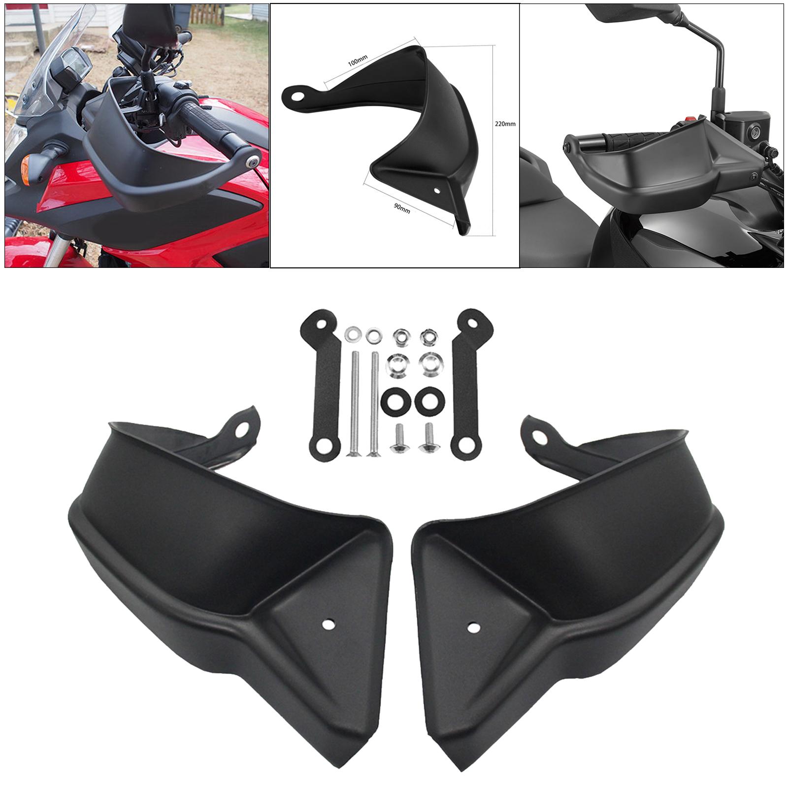 2pcs Motorcycle Handle Bar Hand Guard Kit for  NC700X 2012-2020 Black