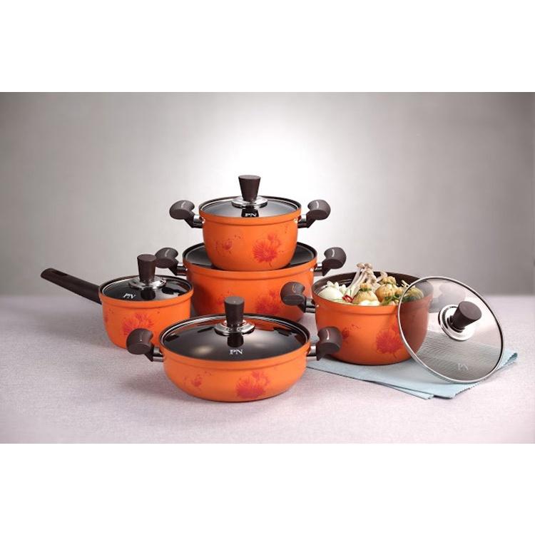 MUA 1 TẶNG 1 Bộ nồi nhà bếp Ceramic hiệu PoongNyun FACPT Tặng 1 Hộp cơm giữ nhiệt Apollo APL-1600 - Hàng chính hãng