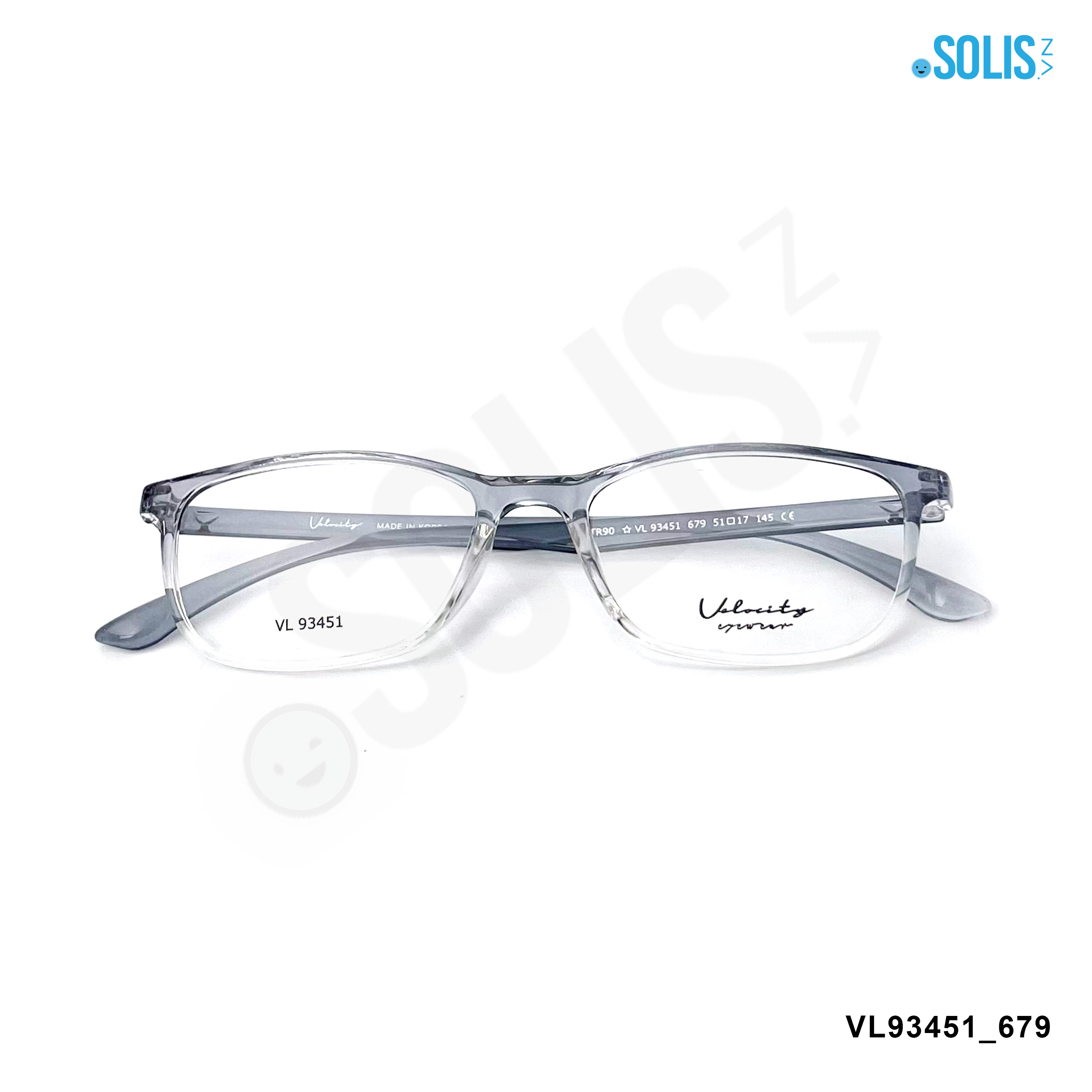 Gọng kính plastic hiệu Velocity VL93451 - KÍNH NHỰA HIỆU VELOCITY VL93451 KÍCH THƯỚC 51-17-145