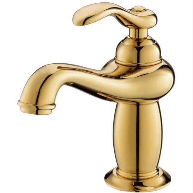 Vòi lavabo vàng EV-MV22