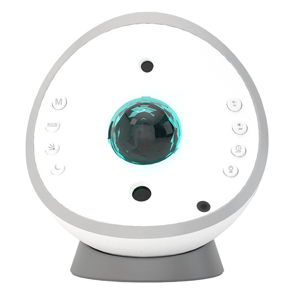 Rotary LED Galaxy Night Light Projector Party Bluetooth Speaker Lamp Remote