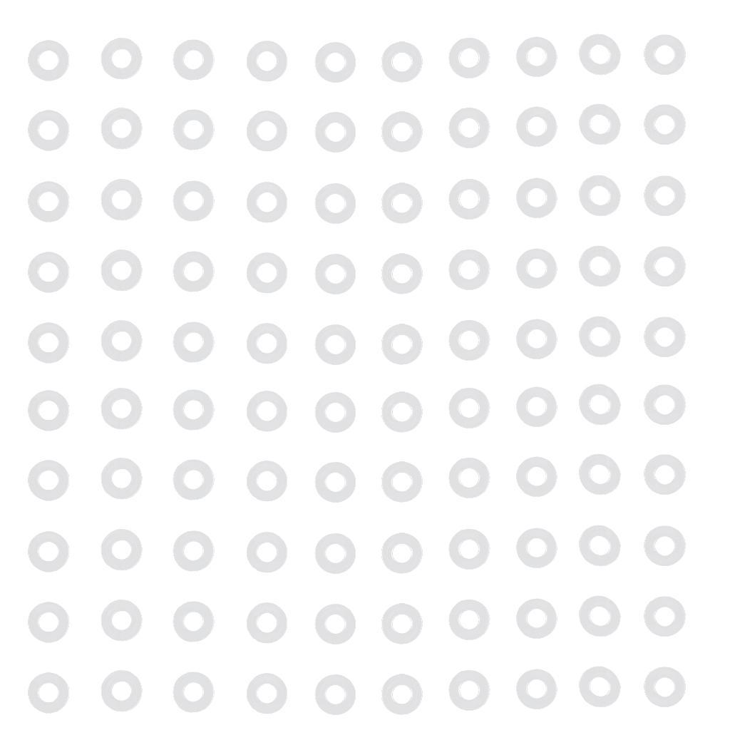 2- 100 Pieces White Rubber Stem Shaft O-Rings Grommets Washers