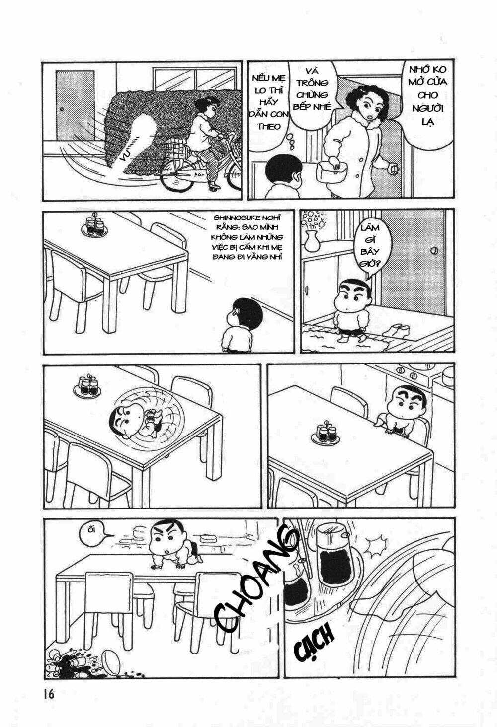 crayon shin-chan cậu bé bút chì chapter 1 14