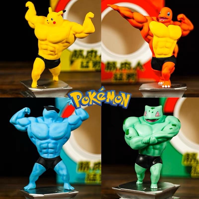 Mô hình Cơ bắp Pokemon Tập thể dục thể hình trang trí