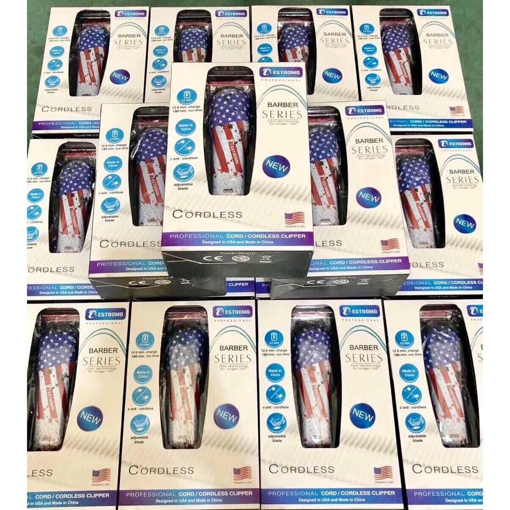 Tông đơ cắt tóc cao cấp BestBomg Cờ Mỹ