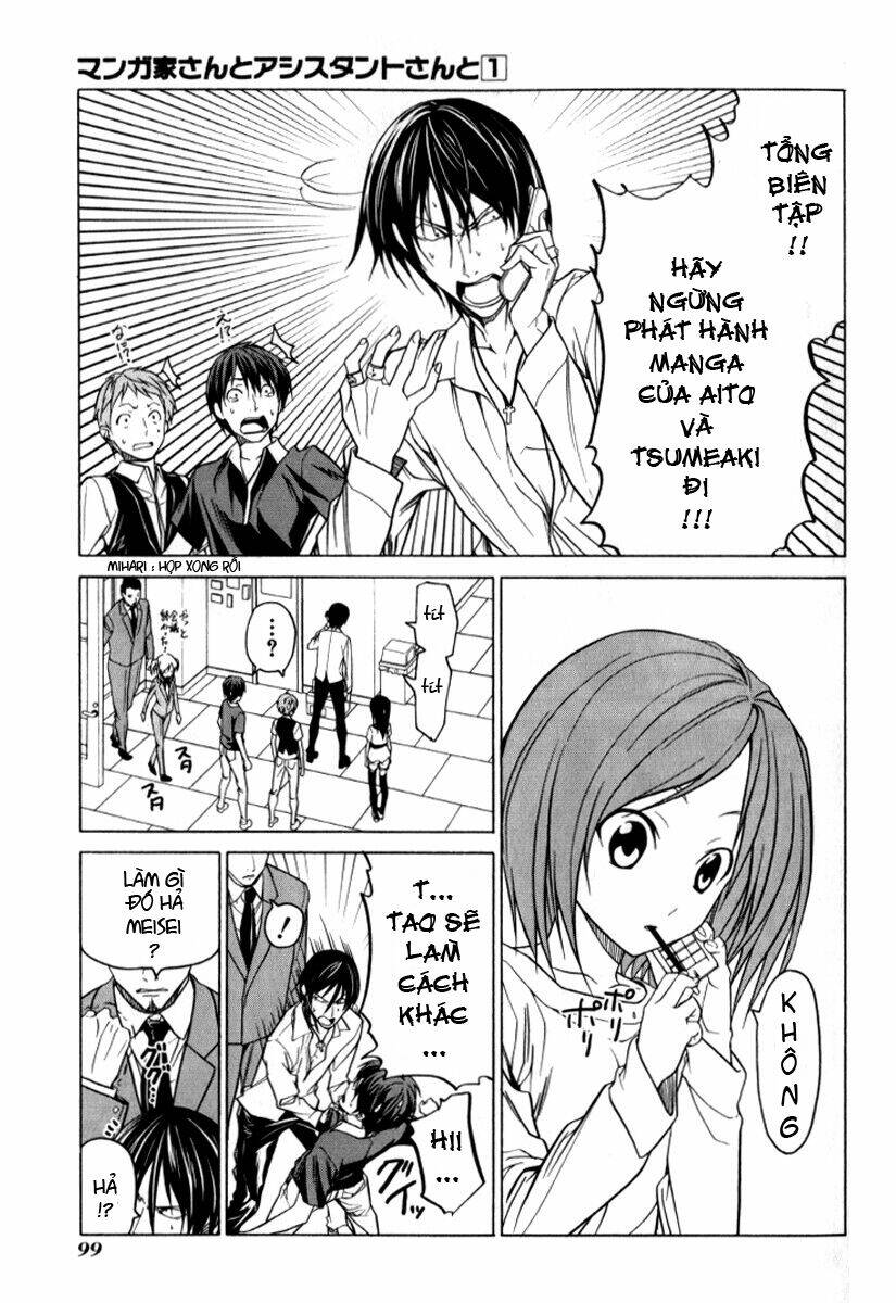 tác giả manga và cô phụ tá chapter 9 7