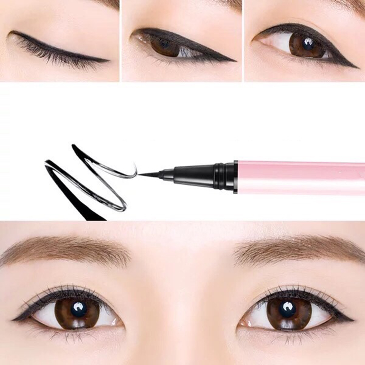 Bút Kẻ Mắt Không Thấm Nước Không Lem Eyeliner Nét Mảnh BK12