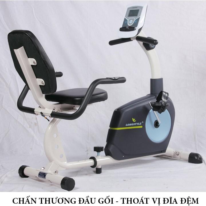 Xe đạp tập có tựa lưng BC-66013 cho người già tập chân