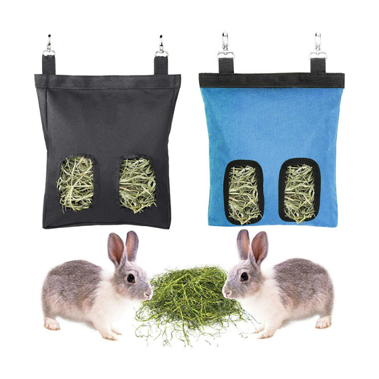 Túi đựng thức ăn cho thỏ Hay Túi ăn chuột lang, thiết kế lỗ để hở thức ăn