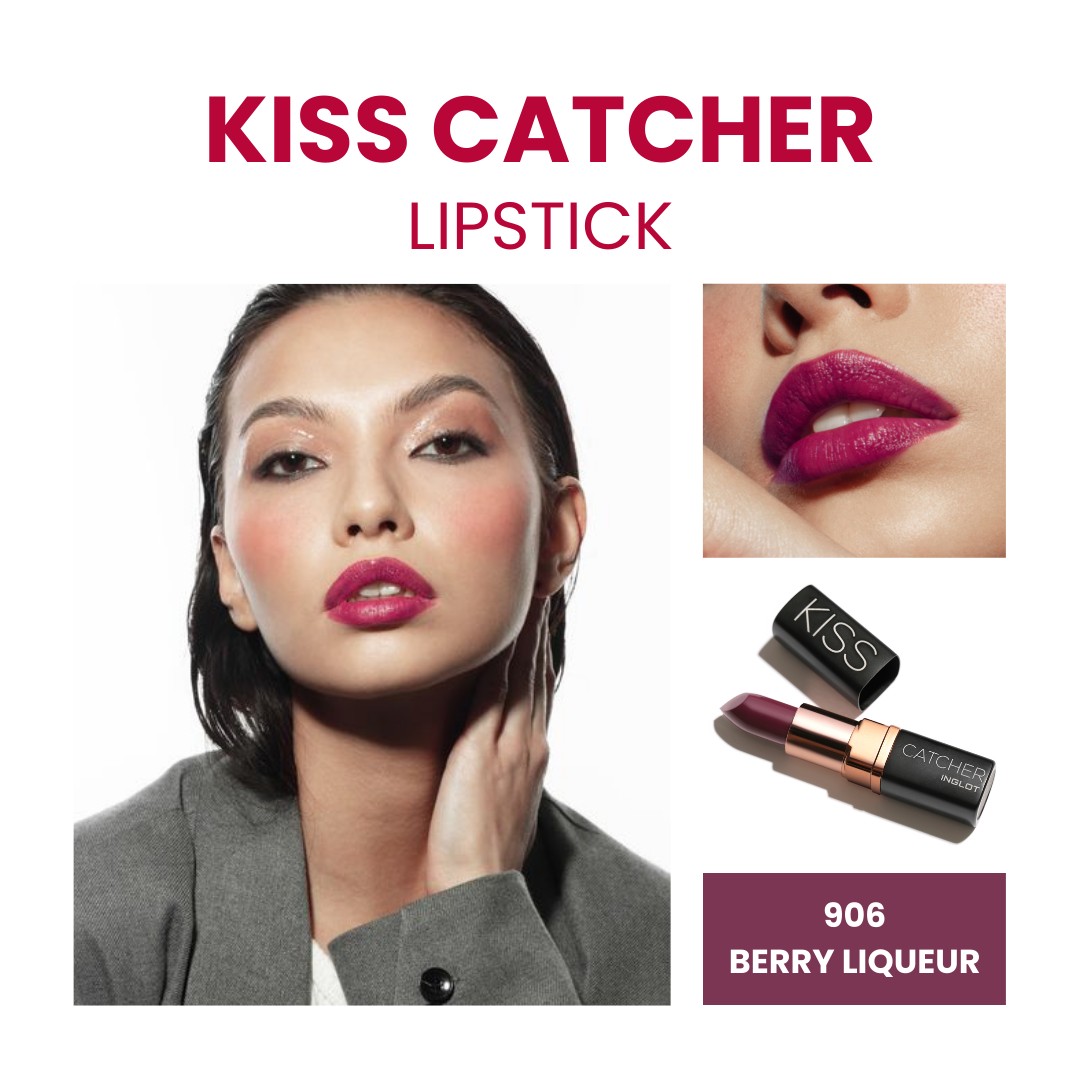 [Combo] Son thỏi có dưỡng Kiss Catcher Lipstick + Son lót dưỡng ẩm môi Hold on Inglot