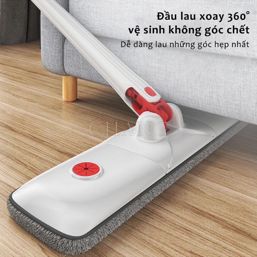 Cây Lau Nhà Tự Vắt Thông Minh Bảng Ngang, Chổi Lau Nhà Tự Vắt Đầu Lau Xoay 360 Lau Sạch Mọi Ngóc Ngách