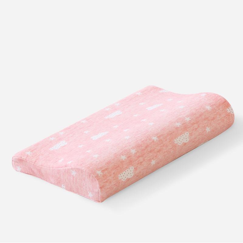 Mút Gối Cho Bé Con Cổ Tử Cung Cổ Cotton Thoáng Khí Màu Hồng Xanh Dương Gối Ngủ