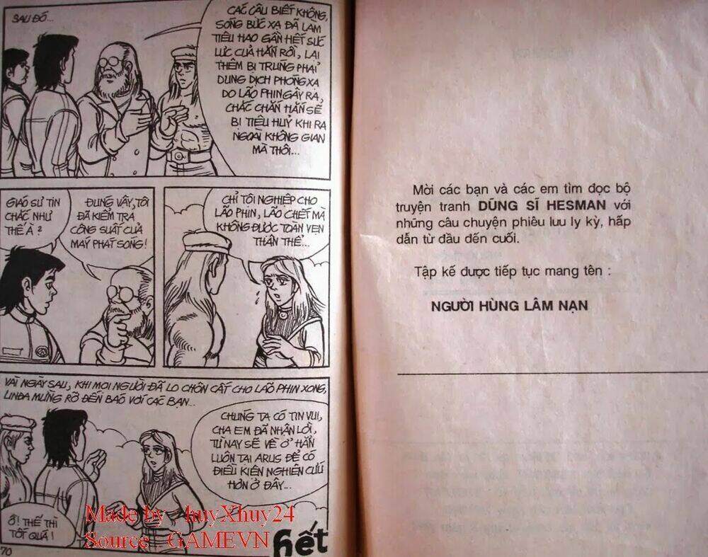 dũng sĩ hesman chapter 29 34