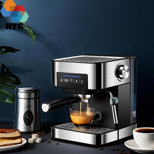 Máy pha cà phê Espresso chuẩn áp suất 20 bar, chế độ cốc đôi CM6863 tích hợp cảm ứng tiện lợi Hàng Chính Hãng