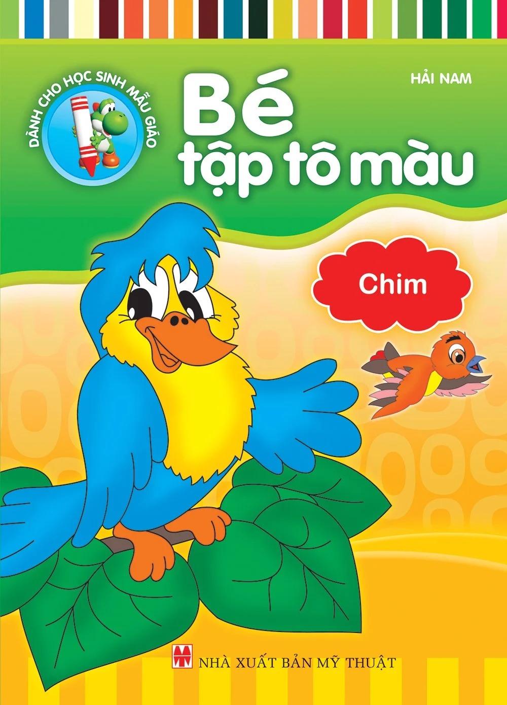 Bộ Sách Bé Tập Tô Màu (Bộ 8 Cuốn) (Tái Bản 2023)