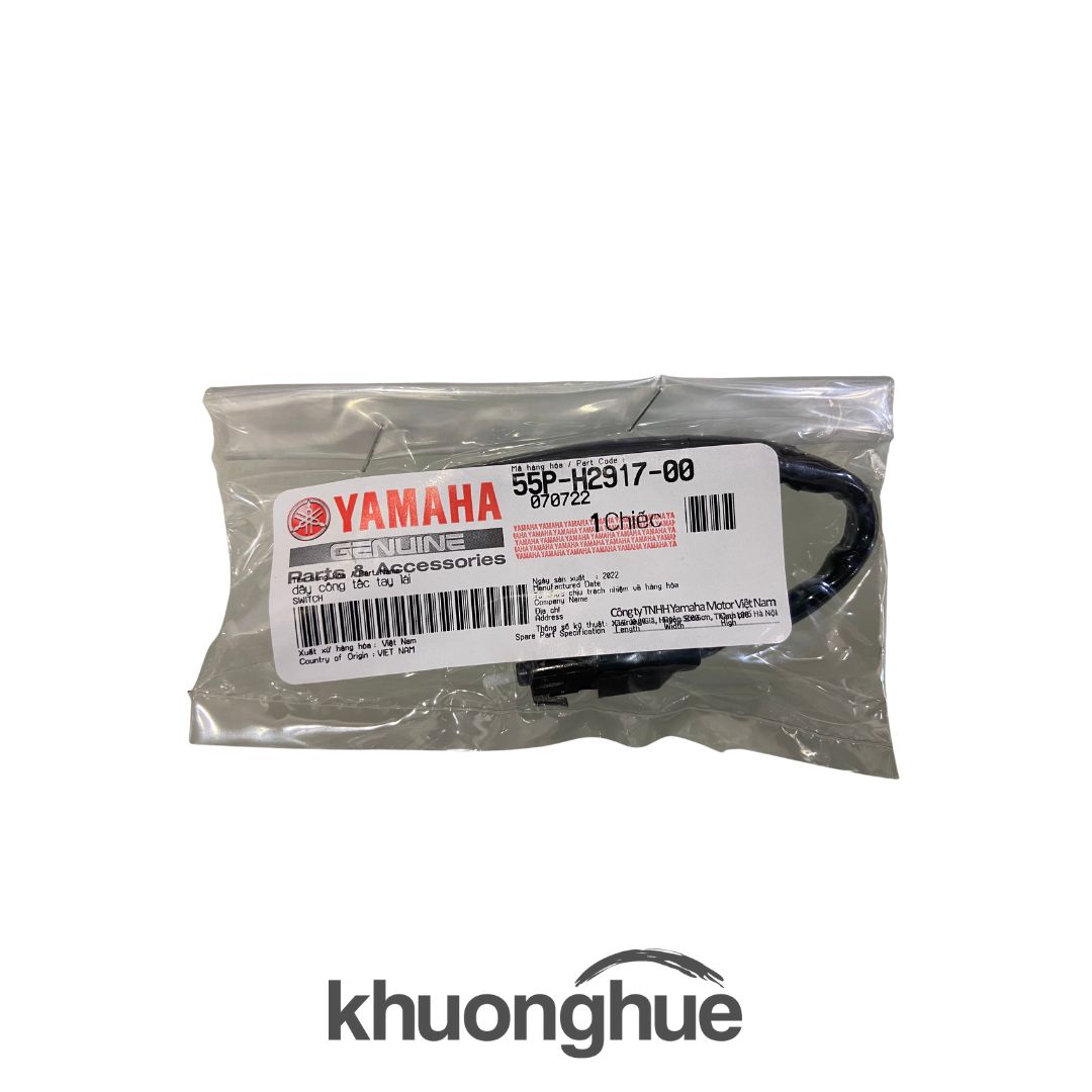 Dây công tắc tay lái bên côn-stop tay côn Exciter 135 Cc 5 số chính hãng Yamaha