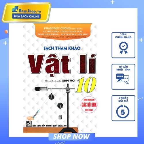 Sách Tham Khảo Vật Lí Lớp 10 (Dùng Chung Cho Các Bộ SGK Hiện Hành) - HA