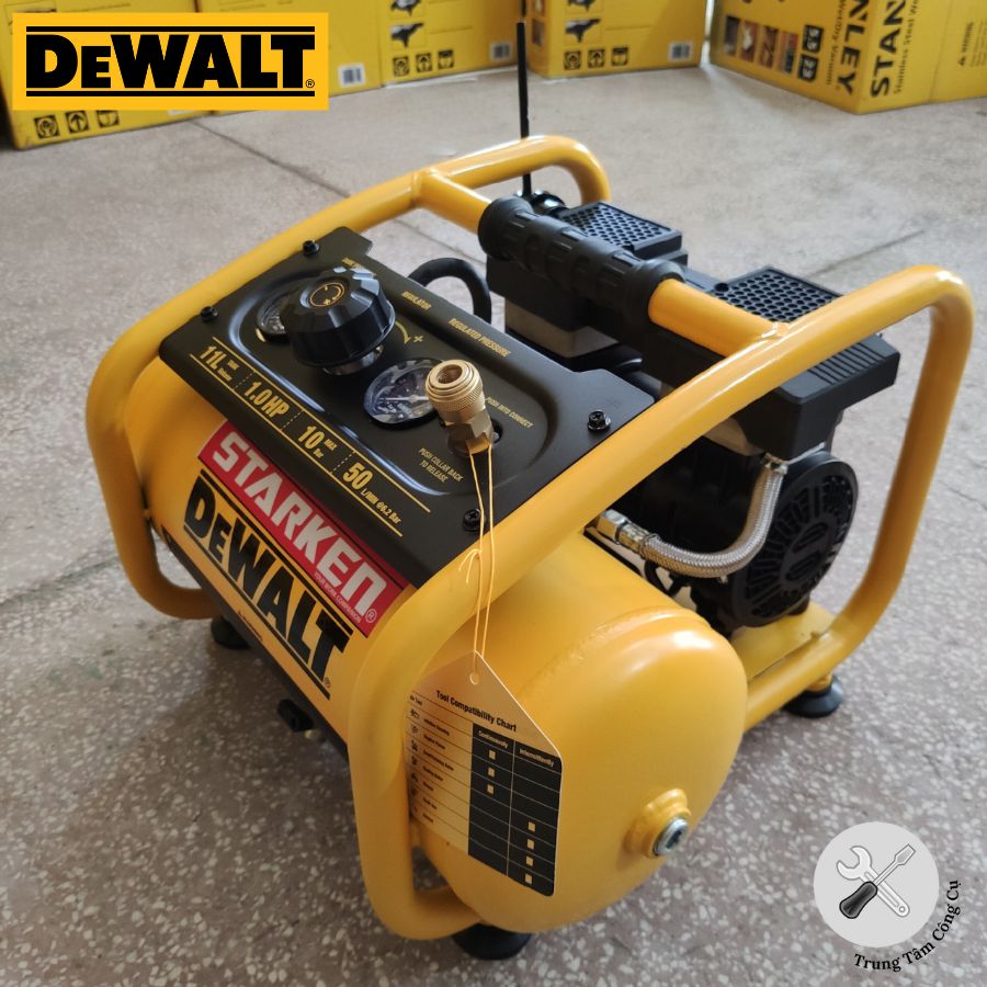 Máy nén khí không dầu 11L DeWALT DXCM3301181 - Hàng chính hãng