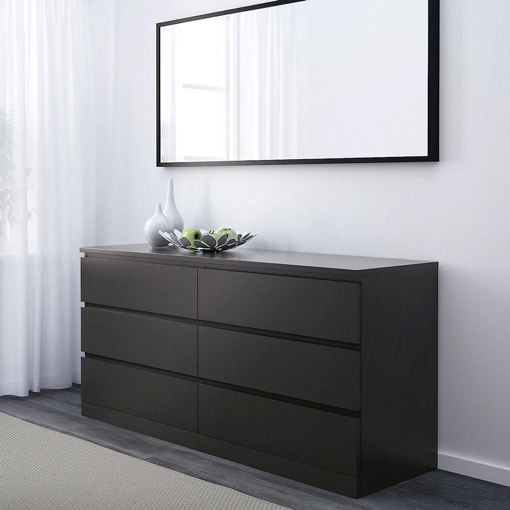 MOLTENI, Tủ đựng đồ 3 tầng 6 ngăn kéo - Phong cách Bắc Âu thời thượng hiện đại