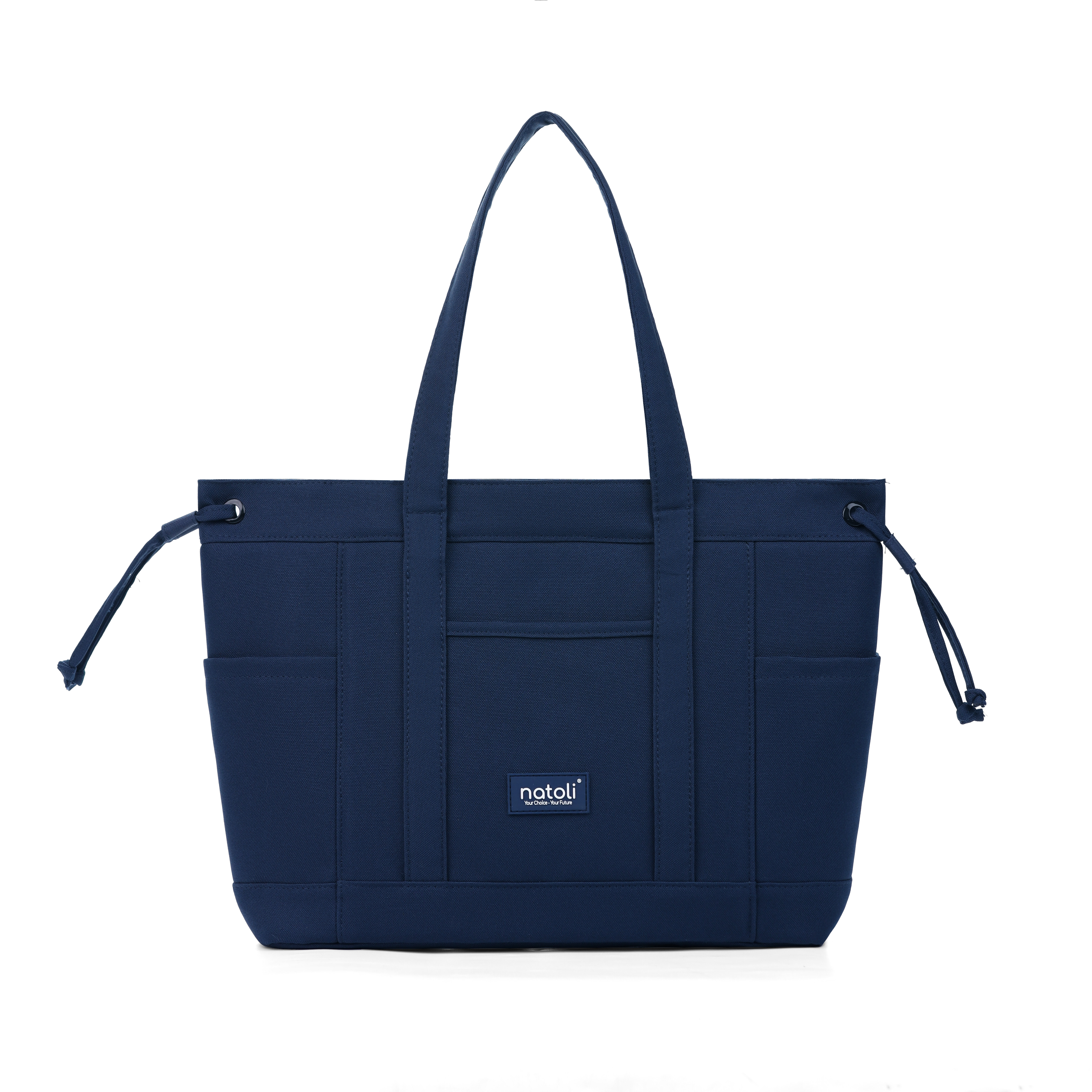 Túi tote nữ nhiều ngăn NATOLI, 2 mặt đeo vai đựng laptop cao cấp - BST Elegant Edge Bag T19